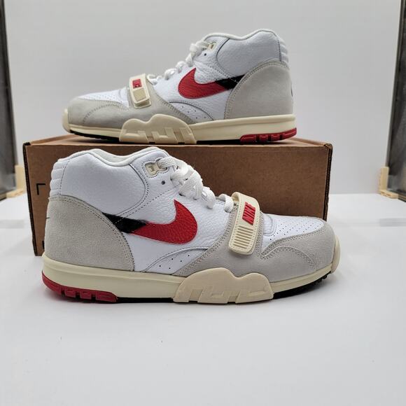 Nike Air Trainer 1 'Split - University Red' Mens Sz 9.5 DZ2547 100 (184) - Picture 1 of 11